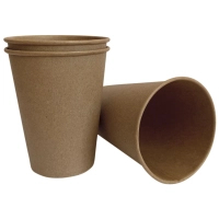 Buroclean single-layer paper cups 175 ml 50 pieces Kraft (1080035)
