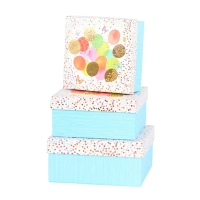 Buromax gift box 3 pcs with glitter (BM.233325)