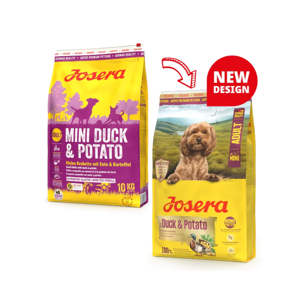 Сухий корм для собак Josera Mini Duck & Potato 3 кг (4032254787754) Сухий корм для собак Josera Mini Duck & Potato 3 кг (4032254787754)