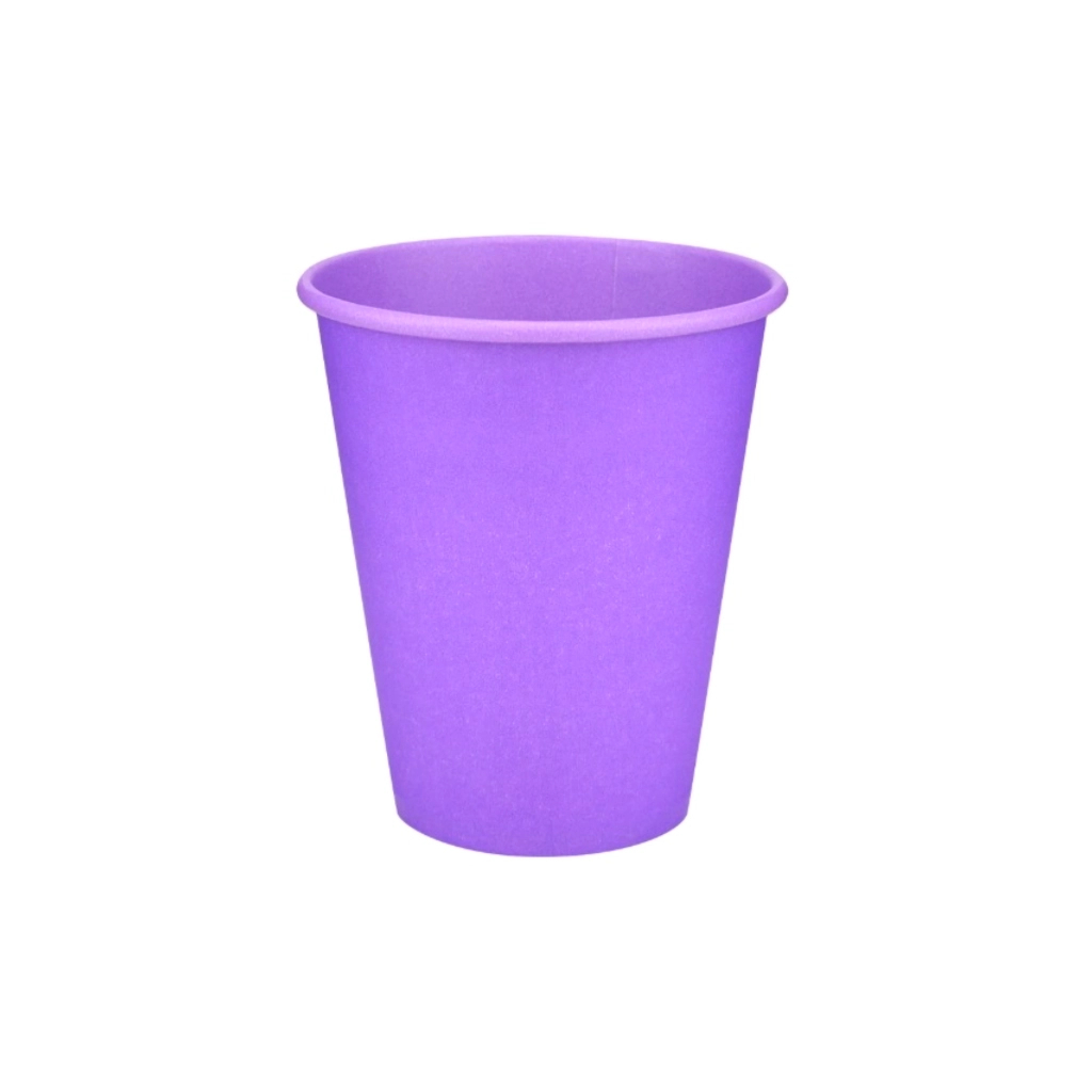 Стакани одноразові Buroclean LAVANDA CUP паперові 175 мл 50 шт (1080049)