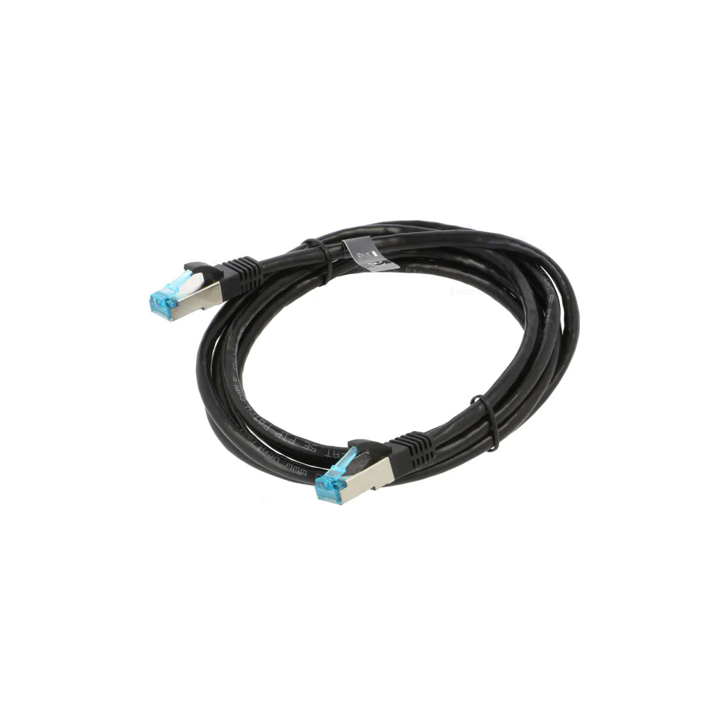 Патч-корд 5м, FTP cat 5e RJ-45 black Vention (VAP-B05-B500)