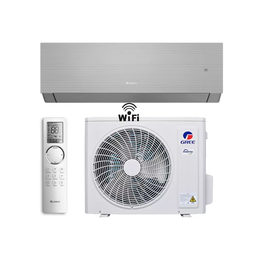 Кондиціонер Gree Clivia Inverter R32 (GWH18AUDXD-K6DNA2A Silver)