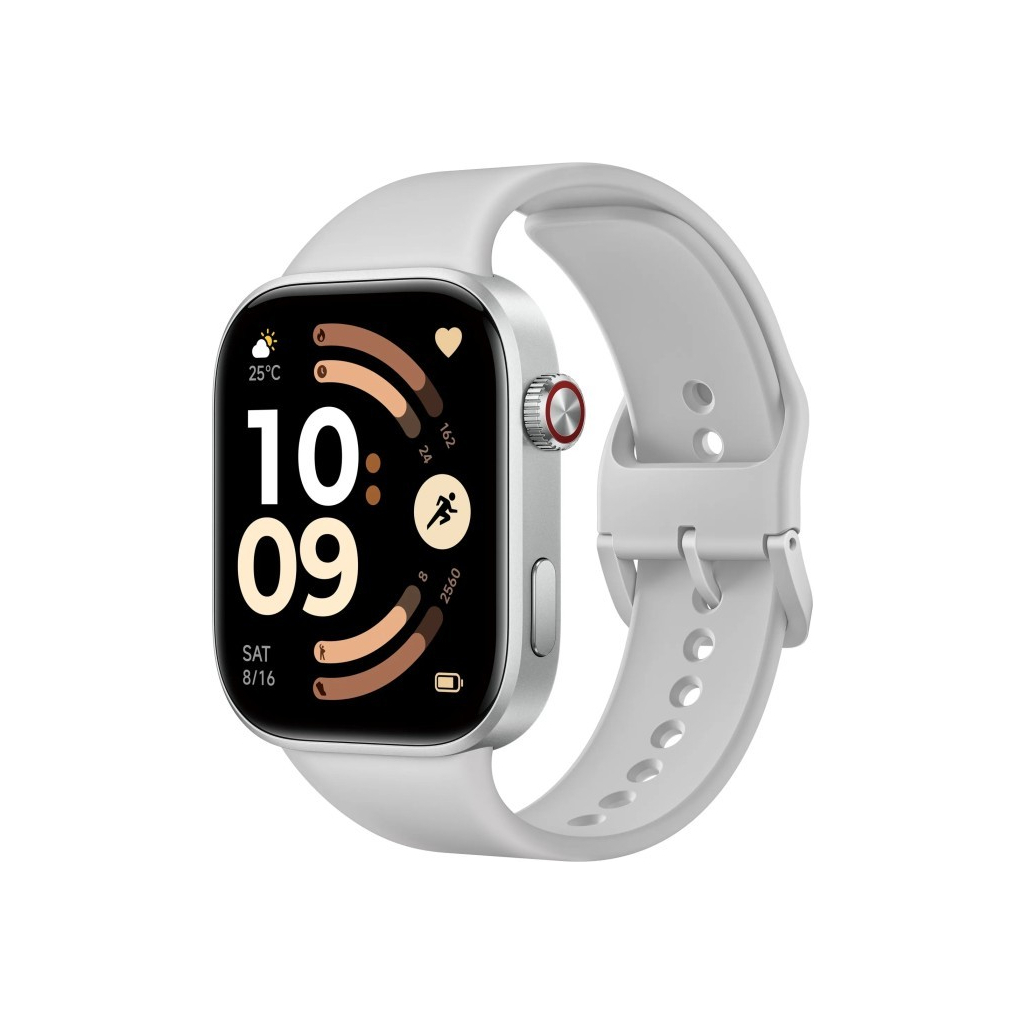 Смарт-годинник Xiaomi Watch 6 NFC Silver Gray Срібний BHR0955GL (1210048) Смарт-годинник Xiaomi Watch 6 NFC Silver Gray Срібний BHR0955GL (1210048)