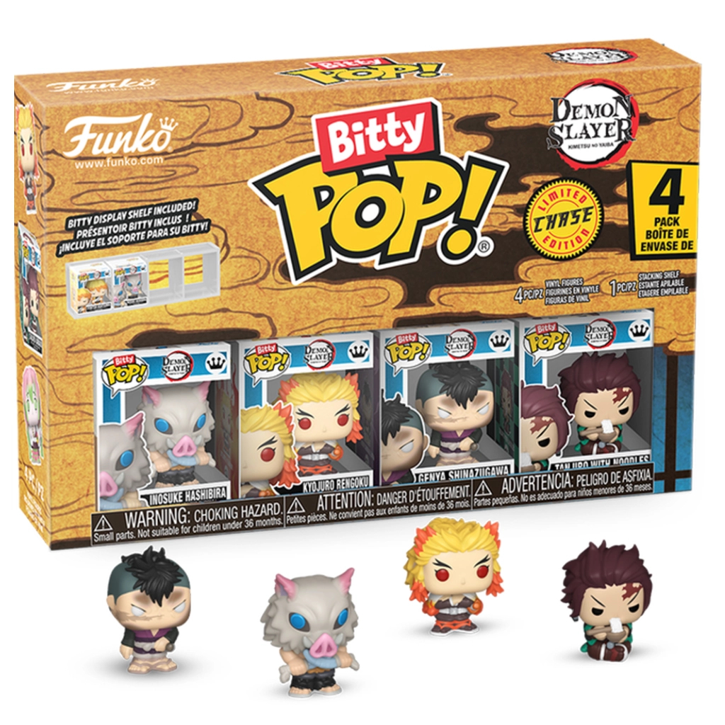 Фігурка Funko Pop набір Bitty POP! серії Вбивця демонів (4 фігурки в ас.) (86954) Фігурка Funko Pop набір Bitty POP! серії Вбивця демонів (4 фігурки в ас.) (86954)
