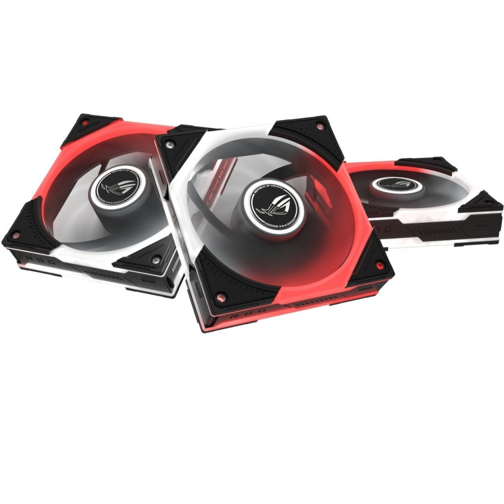 Кулер до корпусу ASUS ROG Eurux GR120 FAN ARGB Reverse Black 3in1 (90DA00K0-B09020)
