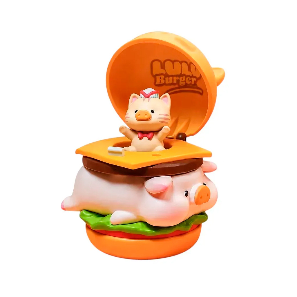 Фігурка 10/10 Toys сюрприз LuLu the Piggy Burger Express Movable Series (LULU1310)