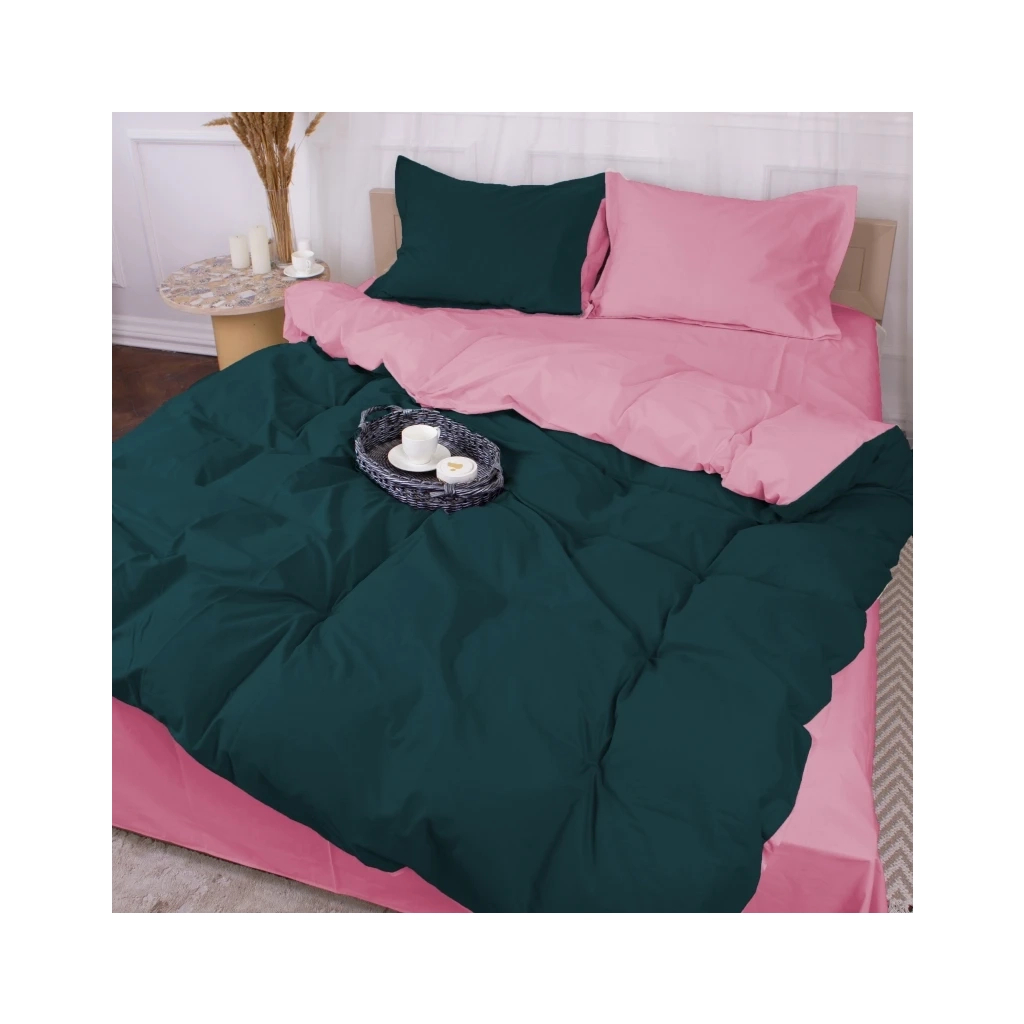 Постільна білизна MirSon Poplin Line 041 + 091 Renato 220 x 240 (2200006284574)