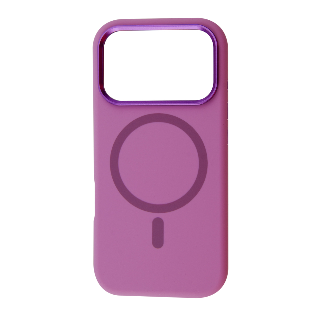 Чохол до мобільного телефона BeCover FIBRA Silicone OmniMag Apple iPhone 17 Pro Purple (716222)