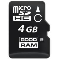 Карта пам'яті Goodram 4Gb microSDHC class 4 (SDU4GHCGRR10)