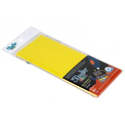 Стрижень для 3D-ручки 3Doodler Start жовті 24 шт (3DS-ECO04-YELLOW-24)