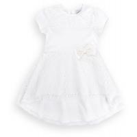 Плаття дитяче Breeze с гипюровой фигурной юбкой (8302-98G-beige)