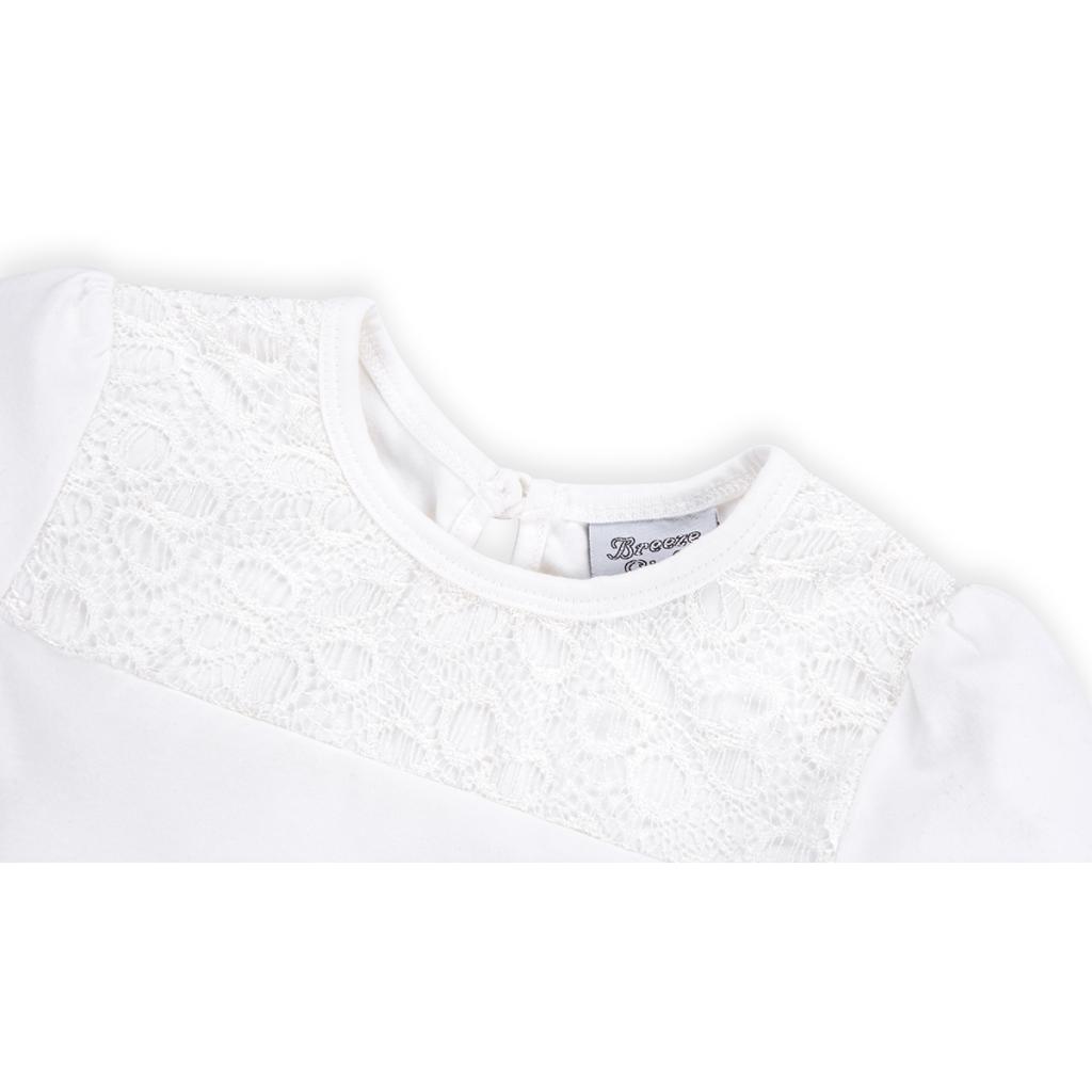 Плаття дитяче Breeze с гипюровой фигурной юбкой (8302-98G-beige)