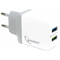 Зарядний пристрій Gembird 2 USB (5V/3.4A) (MP3A-UC-AC10)