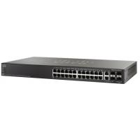 Комутатор мережевий Cisco SG550X-24P-K9-EU