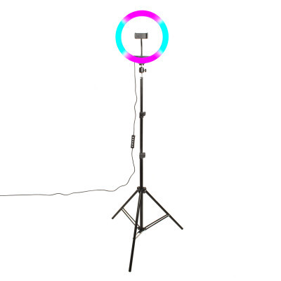 Blogger set XoKo BS-600, stand 65-185cm with RGB LED lamp 26cm (BS-600)