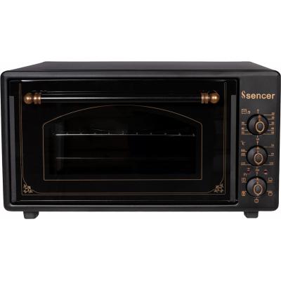 Electric stove Sencer MF 46E24/2 Matt Black Rustic