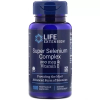 Life Extension Minerals Super Selenium Complex, Super Selenium, 100 vegetarian caps (LEX-17781)