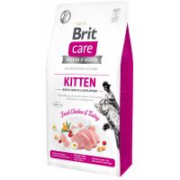 Dry food for cats Brit Care Cat GF Kitten HGrowth and Development 7 kg (8595602540662)