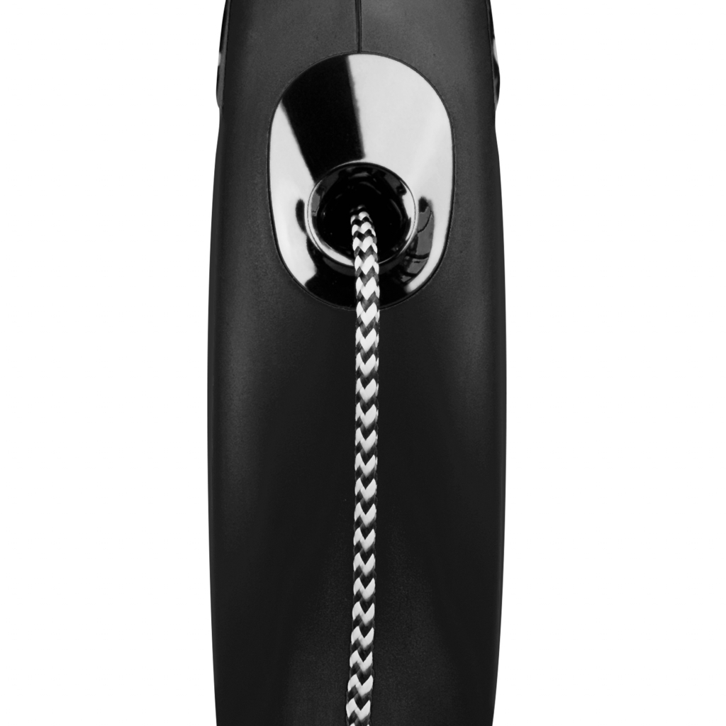 Повідець для собак Flexi New Classic M 8 м (чорний) (4000498022825)