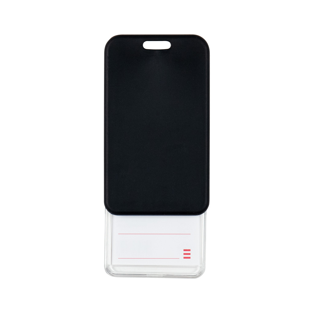 Бейдж Axent чохол SoftTouch матовий, 54х85мм ,чорний (4550V-01-A)