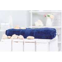 MirSon bath towel 5003 SoftNess Darkblue 40x70 cm (2200003181531)