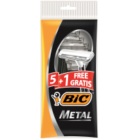 Razor Bic Metal 5+1 pcs. (3086126766171)