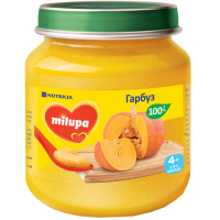 Дитяче пюре Milupa Гарбуз з 4 місяців 125 г (5900852030253)