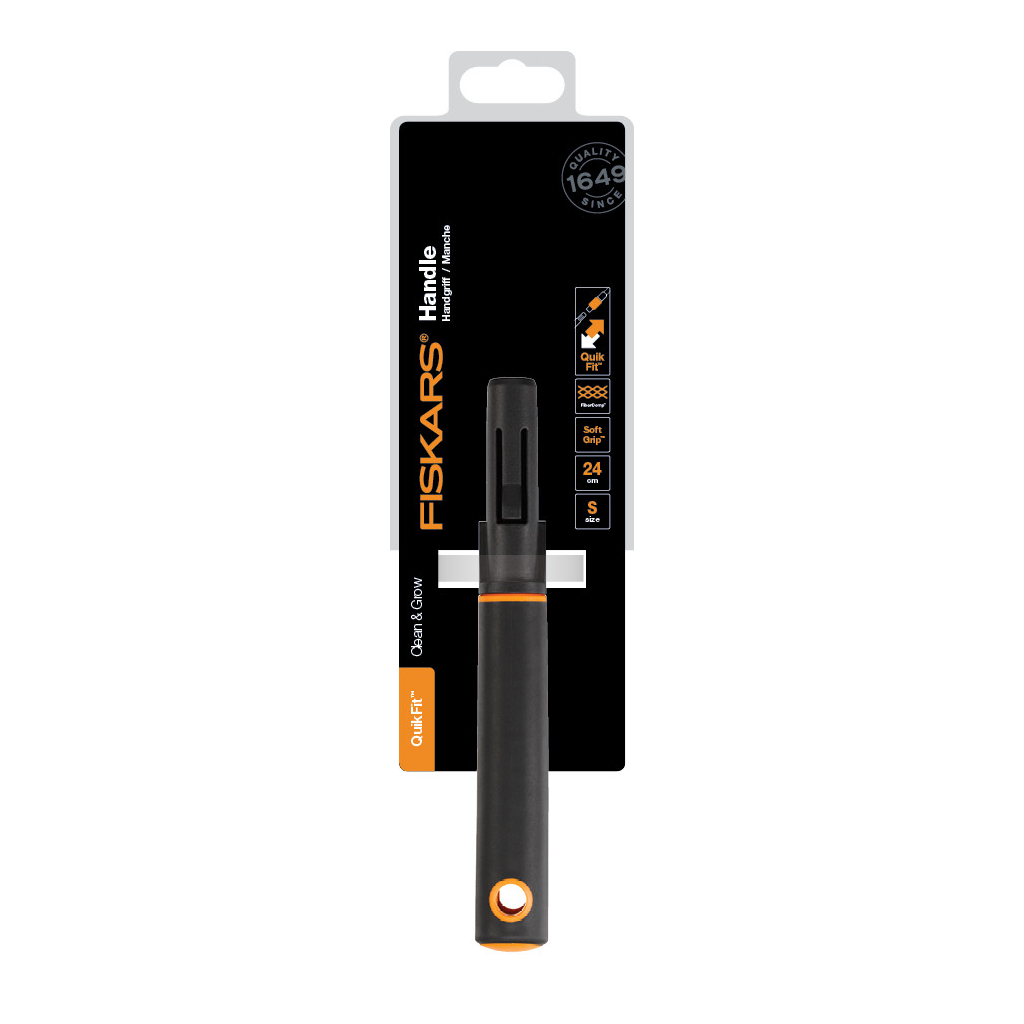 Тримач для садового інструменту Fiskars QuikFit S, 23.4 см, d 35мм, 95г (1000663)