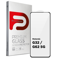Скло захисне Armorstandart Full Glue Motorola G32 / G62 5G Black (ARM65484)