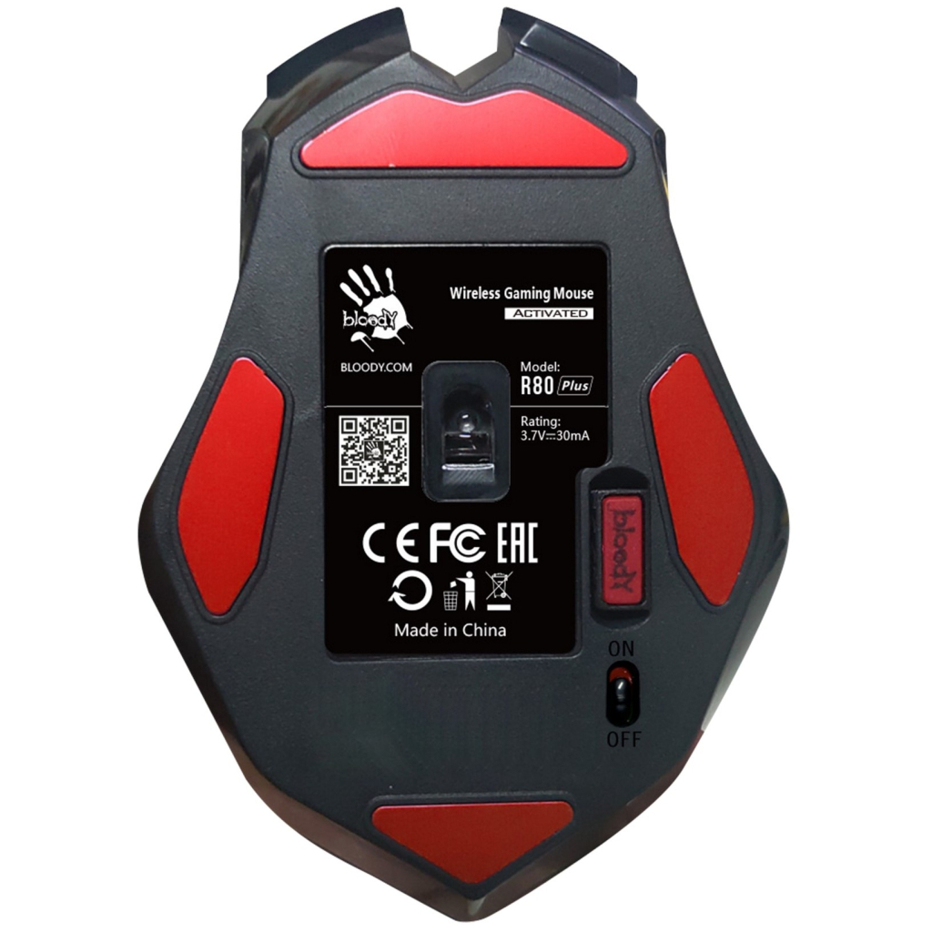 Мишка A4Tech Bloody R80 Plus Wireless Skull (4711421977326) Мишка A4Tech Bloody R80 Plus Wireless Skull (4711421977326)