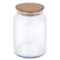 Банка Herevin Wooden cover 0.89 л (232008-260)