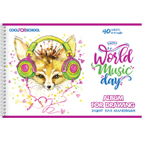 Cool For School Spring Drawing Album 40 Sheets (CF60904)