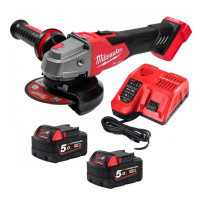 Шліфувальна машина Milwaukee 125 мм M18FSAG125XB-502X (4933478430)