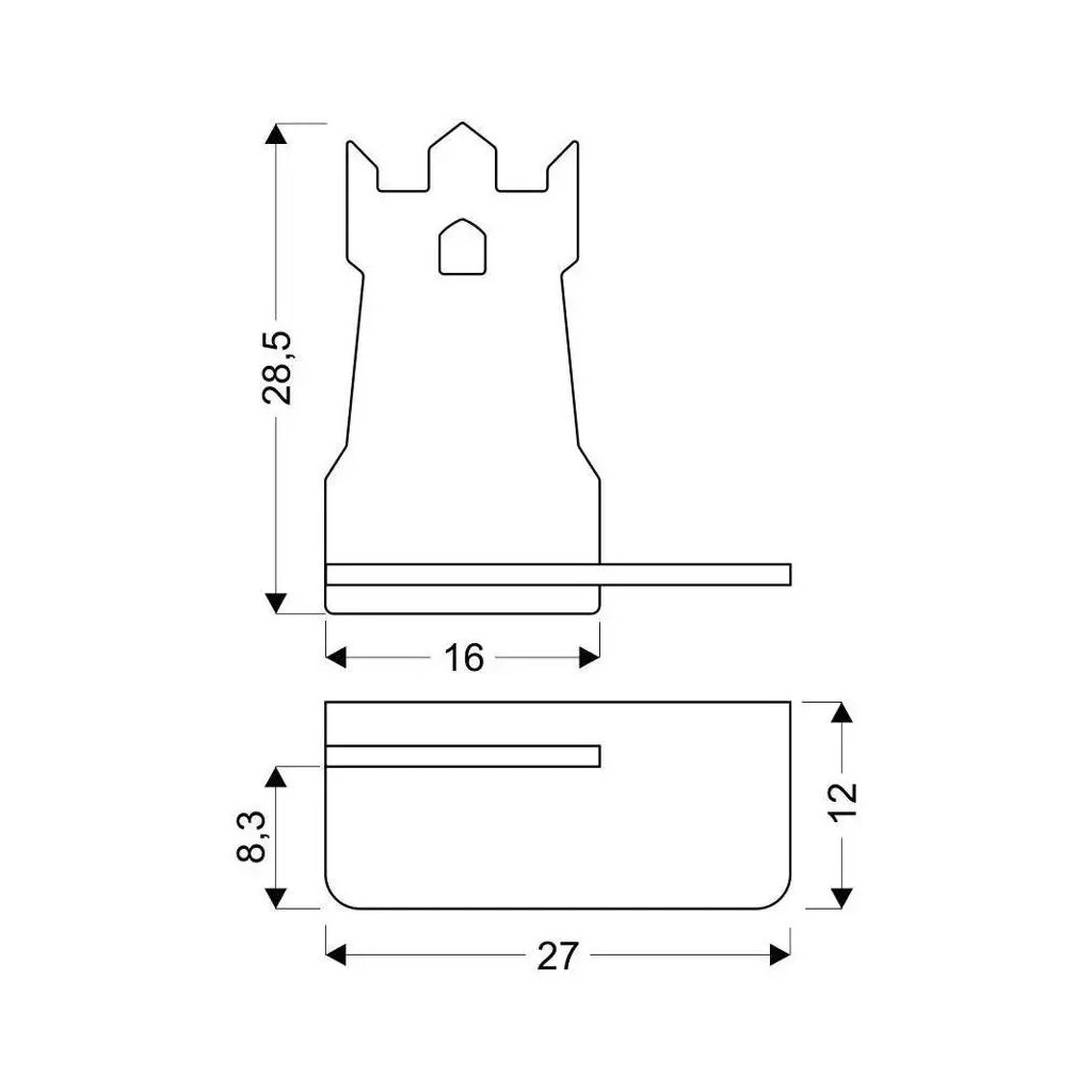 Світильник Candellux TOWER (21-85047) Світильник Candellux TOWER (21-85047)