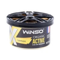 Ароматизатор для автомобіля WINSO Organic X Active 40gr - Lemon (533680)
