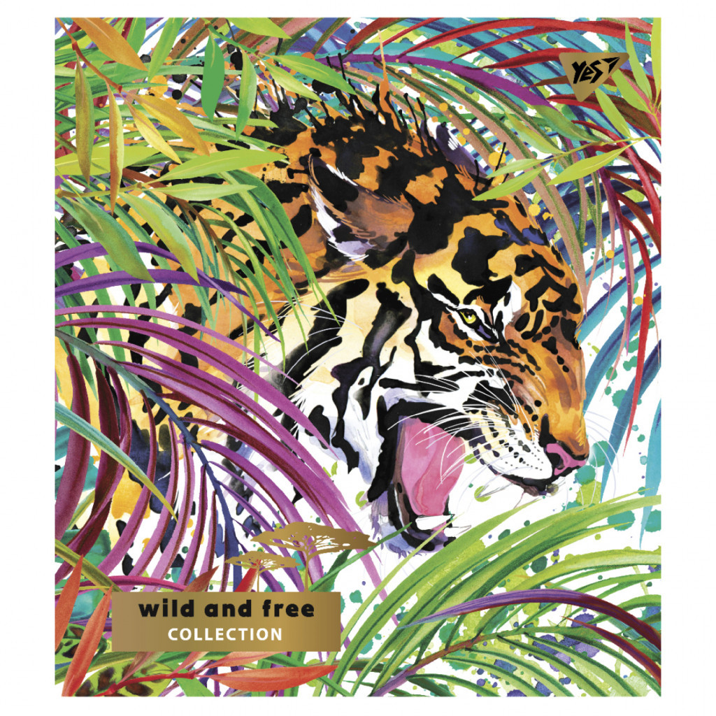 Зошит Yes А5 Savannah life 48 аркушів лінія (766895)