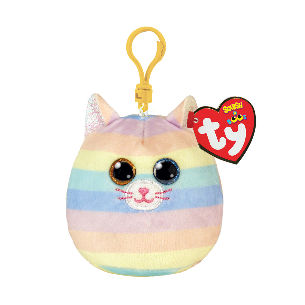 М'яка іграшка Ty брелок Squish-A-Boos Кішка Heather 12 см (39561) М'яка іграшка Ty брелок Squish-A-Boos Кішка Heather 12 см (39561)