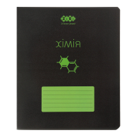 ZiBi subject notebook BLACK 48 sheets cell, chemistry (ZB.1700-04)