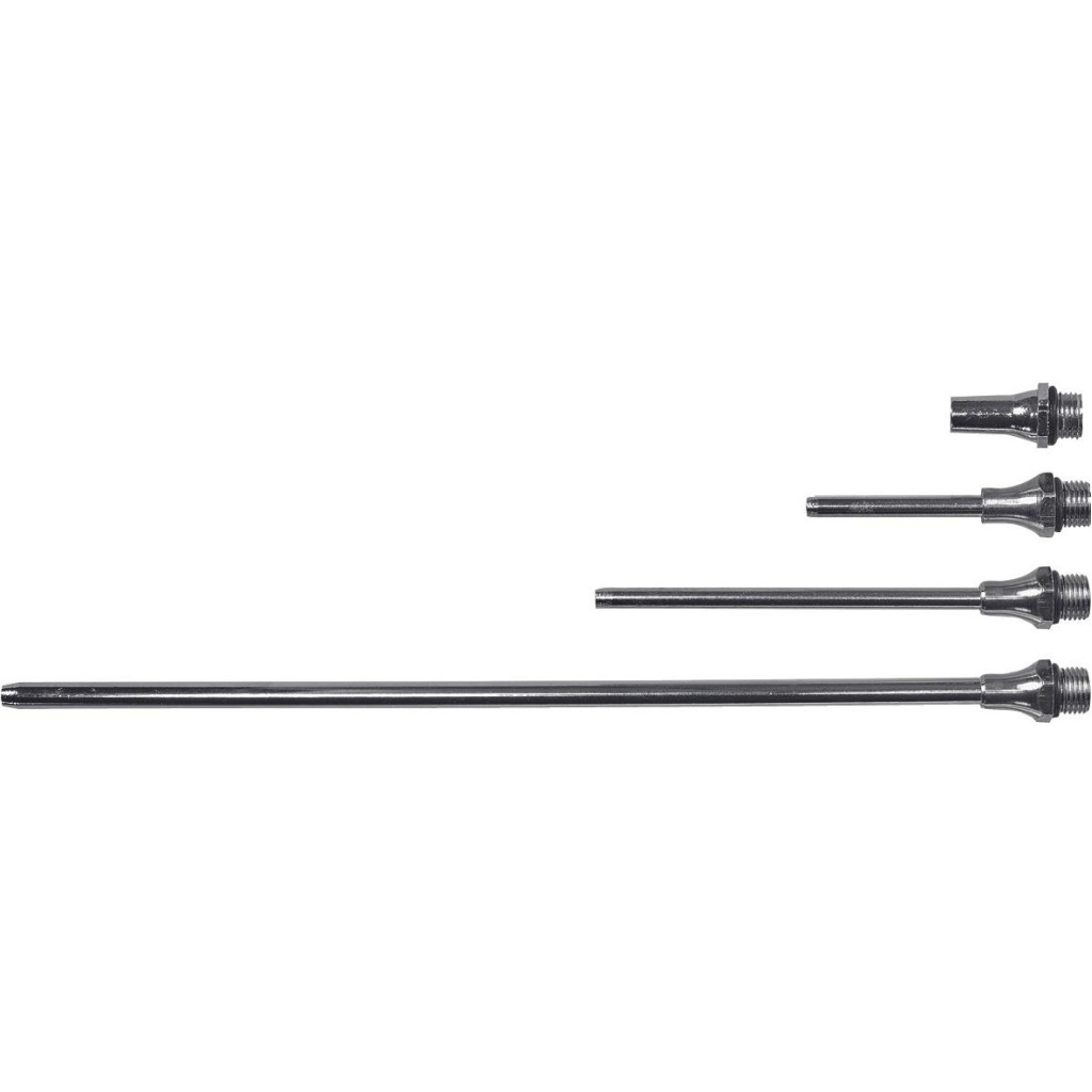 Пістолет для продувки Einhell з насадками 4шт, 20/50/95/220мм, 8бар (4132762)