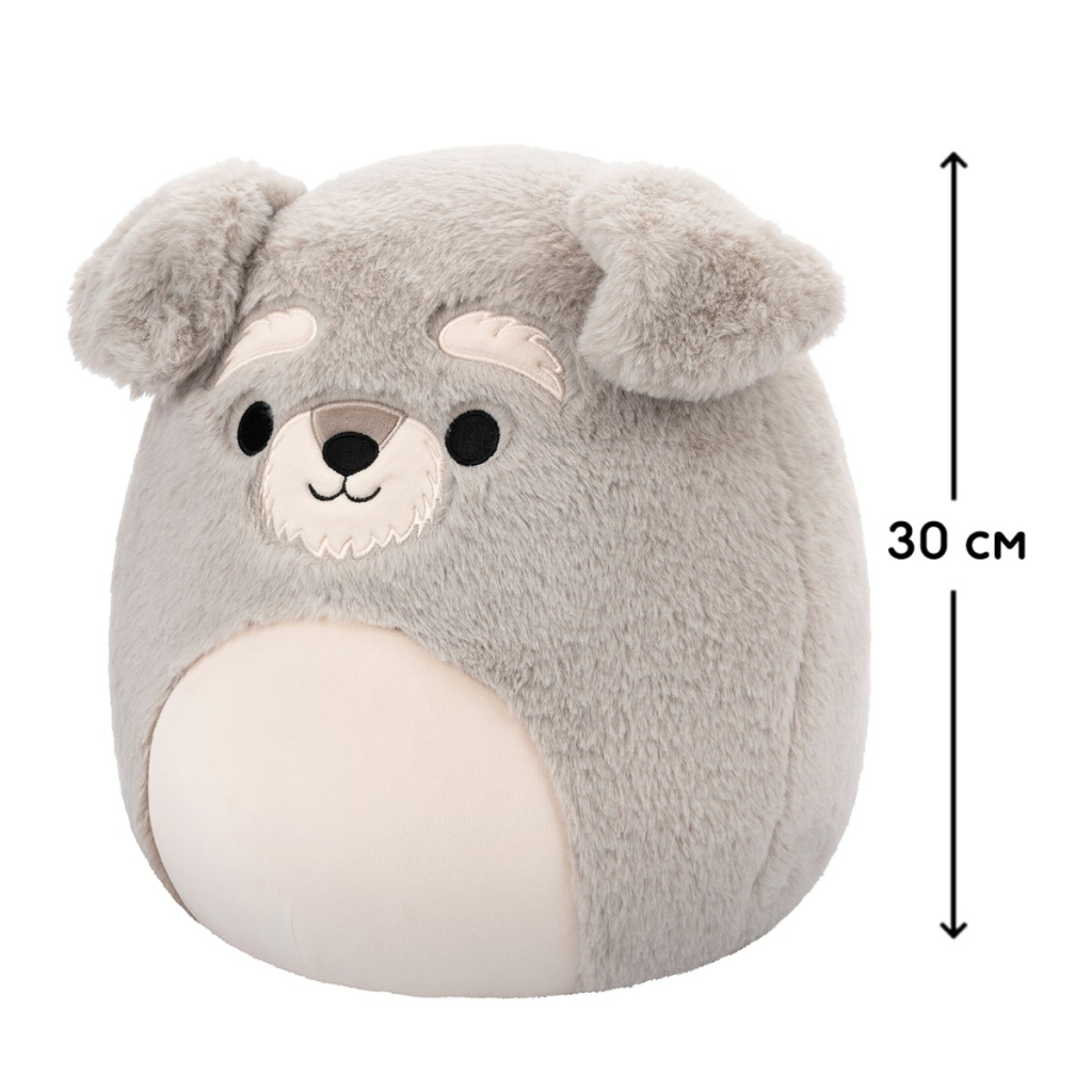 М'яка іграшка Squishmallows Шнауцер Шон 30 см (SQCR06682)