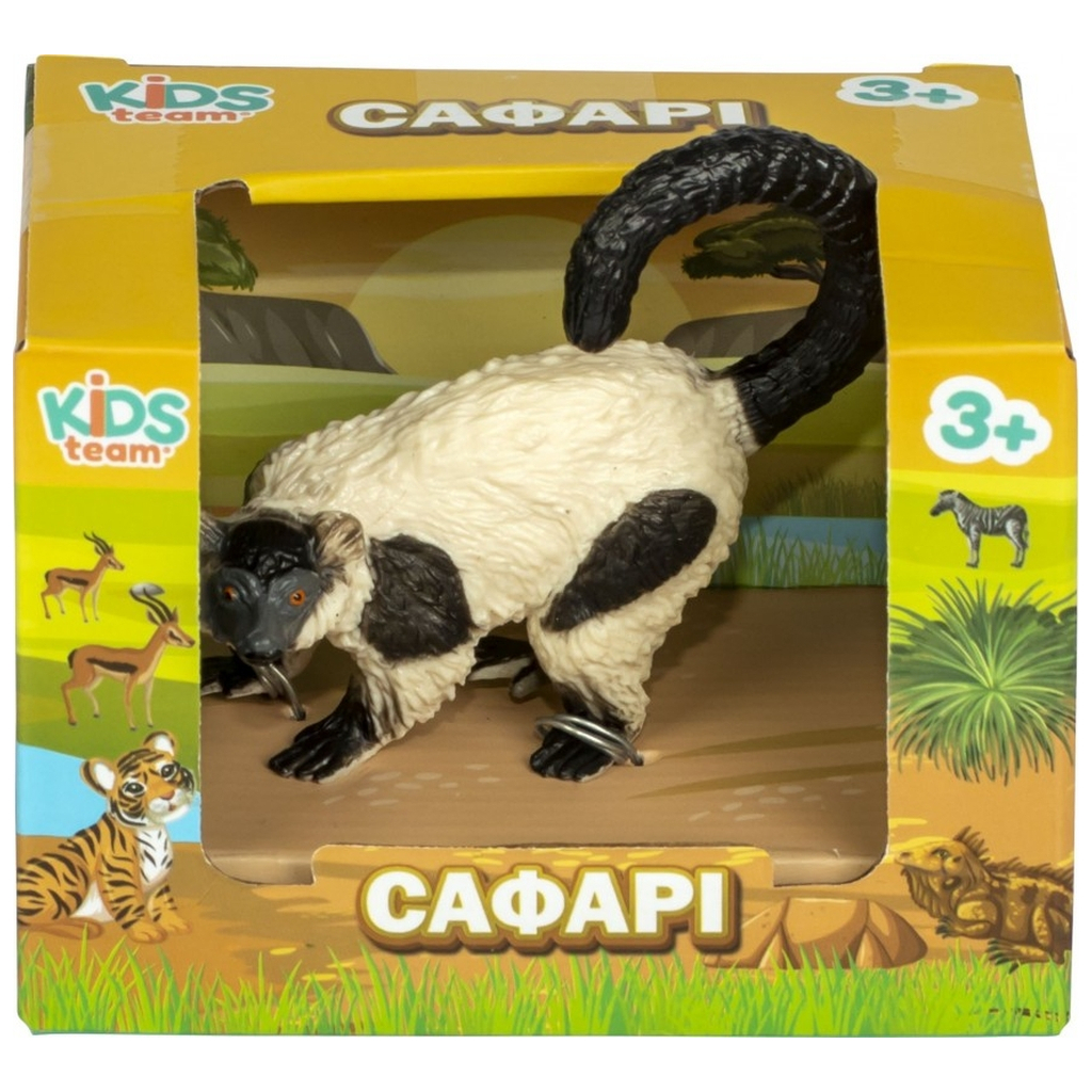 Фігурка Kids Team Сафарі Сіфака лемур (Q9899-A81_4) Фігурка Kids Team Сафарі Сіфака лемур (Q9899-A81_4)