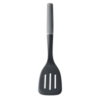 Лопатка кухонна KitchenAid Coreline з прорізами, 34,3 см, сірий (KAS002OHCGG)
