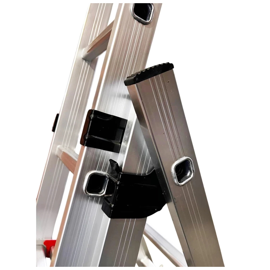 Драбина GTM 3-секції, розкладна, 3*11сх. 2,99-7,31м (KME311)