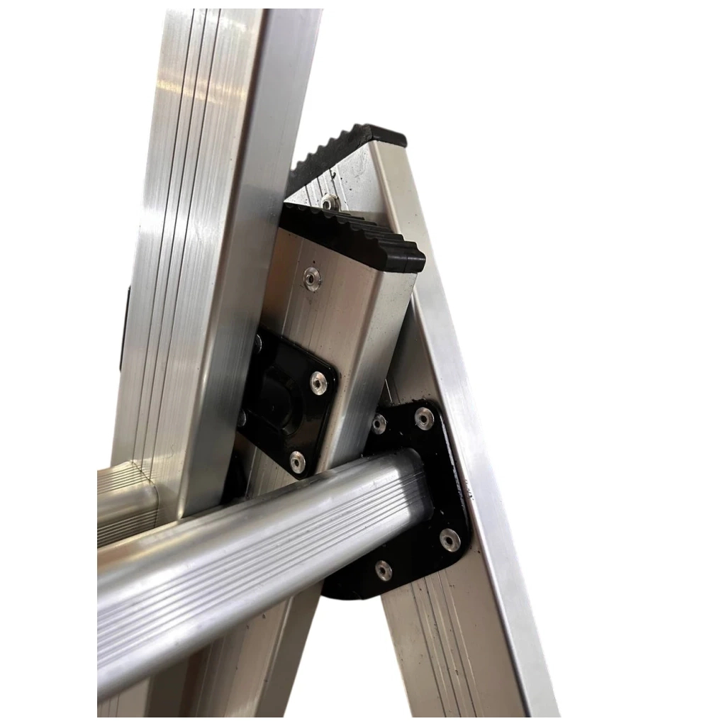 Драбина GTM 3-секції, розкладна, 3*11сх. 2,99-7,31м (KME311)