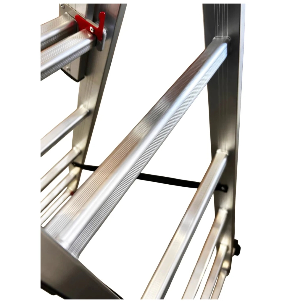 Драбина GTM 3-секції, розкладна, 3*11сх. 2,99-7,31м (KME311)