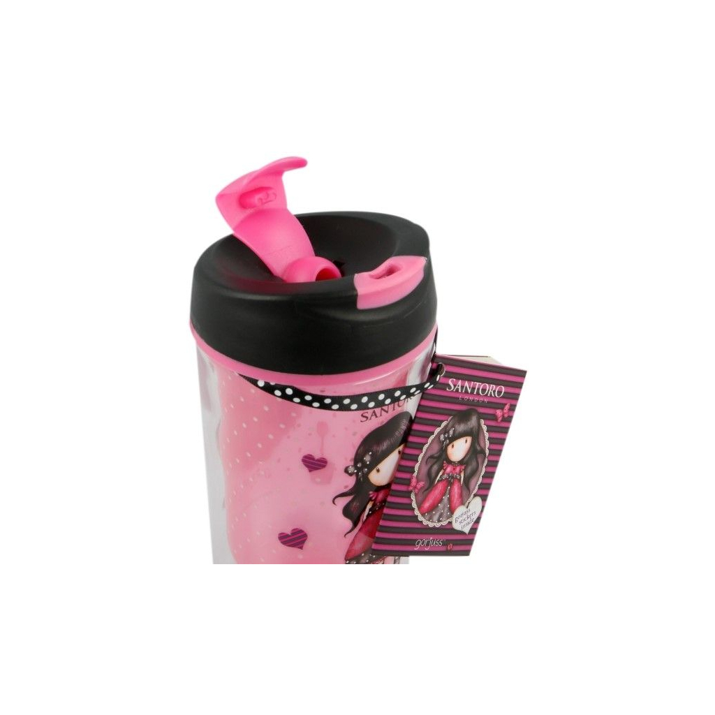 Термокружка Stor Santoro Gorjuss, Double Wall Coffee To Go Tumbler 370 ml (Stor-01060)