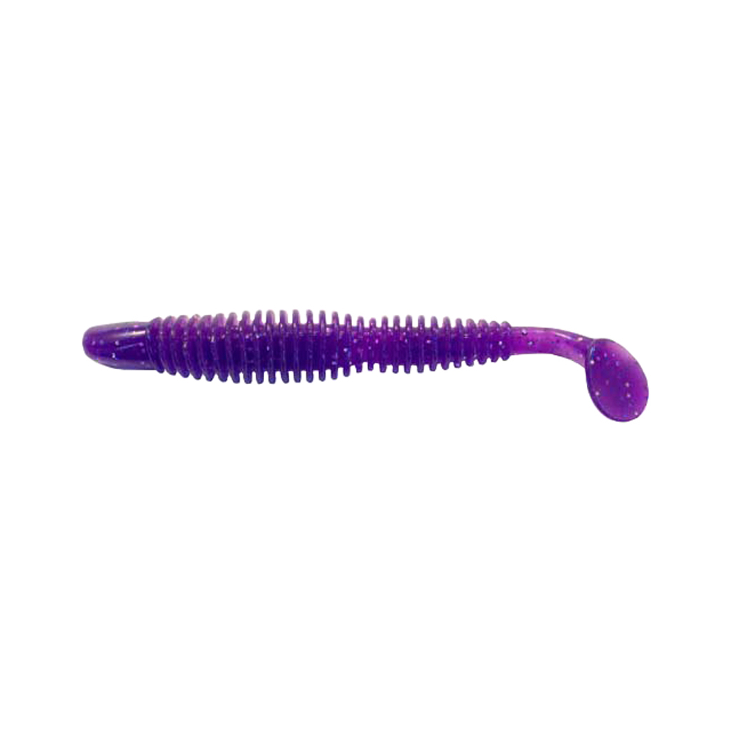 Силікон рибальський Reins Bubbling Shad 4" 567 Lilac Silver & Blue Flake (8 шт/уп.) (1552.03.92)