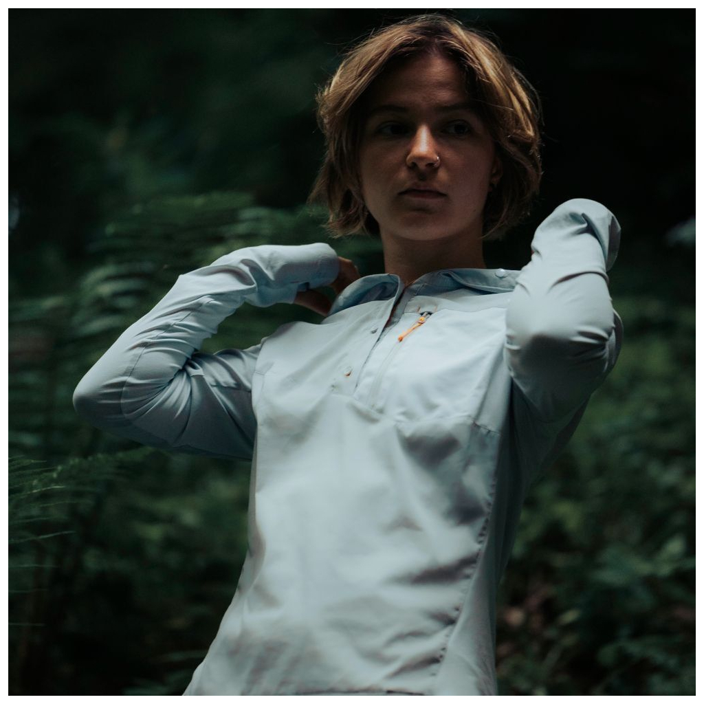 Сорочка Turbat Maya Hood Trek Wmn glacier gray - XL - сірий (012.004.4183)