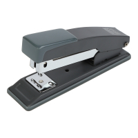 Buromax metal stapler, JOBMAX, 20 sheets, (staples #24; 26), 112 x 44 x 34 mm, gray (BM.4258-09)