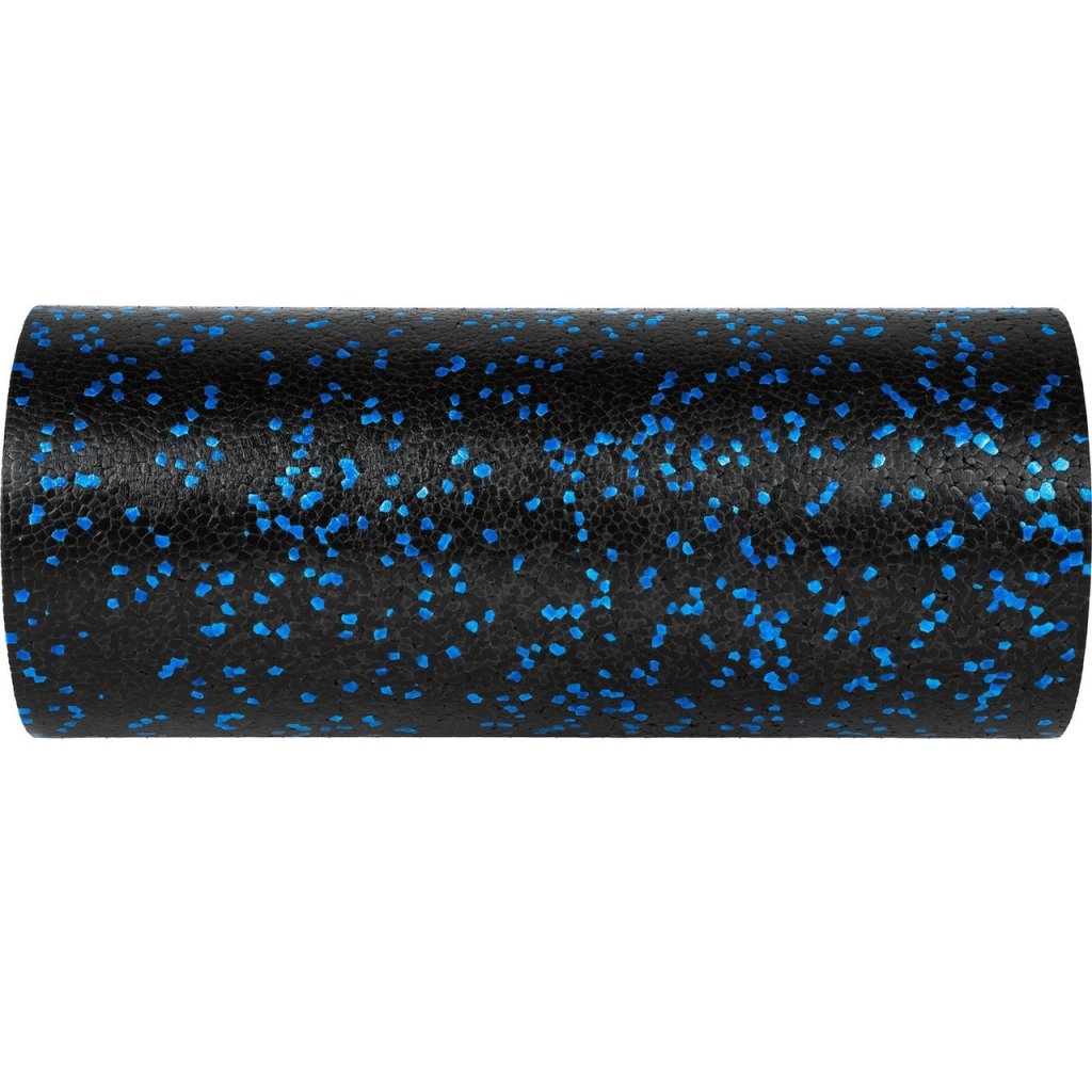 Масажний ролик PowerPlay PP-4347 EPP Foam Roller 33x14см Чорно/Синій (PP_4347_Blue_(33*14))
